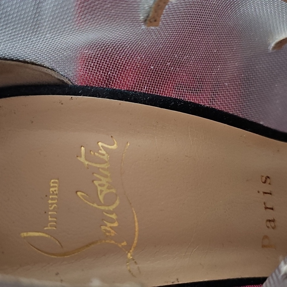 🔴 Christian Louboutin Signifiamma Mesh Booties - Picture 10 of 10